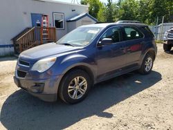 Salvage cars for sale from Copart Lyman, ME: 2014 Chevrolet Equinox LS