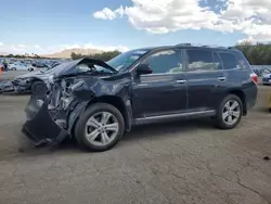 Salvage cars for sale at Las Vegas, NV auction: 2012 Toyota Highlander Limited