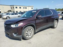 Salvage cars for sale at Wilmer, TX auction: 2018 Chevrolet Traverse LT