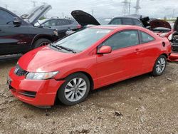 Salvage cars for sale from Copart Elgin, IL: 2011 Honda Civic EXL