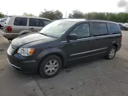 Salvage vehicles for parts for sale at auction: 2012 Chrysler Town & Country Touring