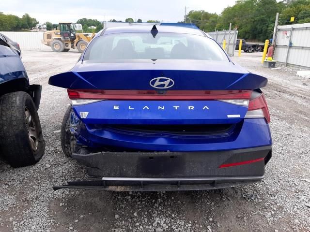 2024 Hyundai Elantra Blue