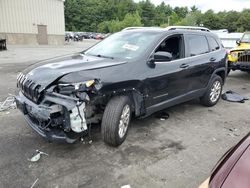 Salvage cars for sale at Exeter, RI auction: 2014 Jeep Cherokee Latitude