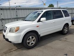 Salvage cars for sale at Littleton, CO auction: 2006 Honda Pilot EX