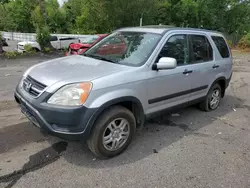 Honda Vehiculos salvage en venta: 2002 Honda CR-V EX