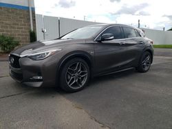 Salvage cars for sale at New Britain, CT auction: 2017 Infiniti QX30 Base