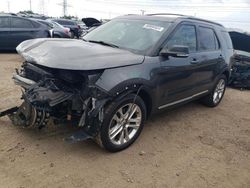 Salvage cars for sale at Elgin, IL auction: 2016 Ford Explorer XLT