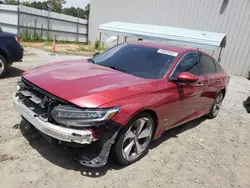 Salvage cars for sale at Spartanburg, SC auction: 2018 Honda Accord Touring