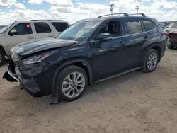 Toyota Highlander Hybrid Limited salvage cars for sale: 2020 Toyota Highlander Hybrid Limited