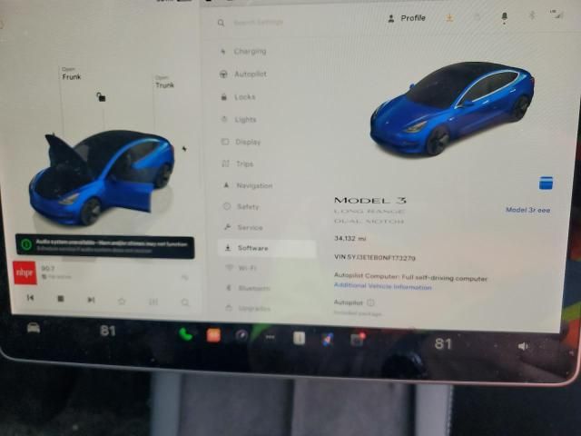 2022 Tesla Model 3