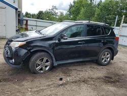 Salvage cars for sale at Lyman, ME auction: 2015 Toyota Rav4 XLE