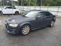 Salvage cars for sale at Savannah, GA auction: 2015 Audi A4 Premium