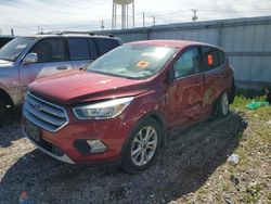 Ford salvage cars for sale: 2017 Ford Escape SE