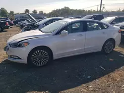 Ford salvage cars for sale: 2018 Ford Fusion TITANIUM/PLATINUM