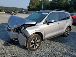 Subaru salvage cars for sale: 2018 Subaru Forester 2.5I Premium