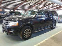 Salvage cars for sale at East Granby, CT auction: 2016 Ford Expedition EL XLT