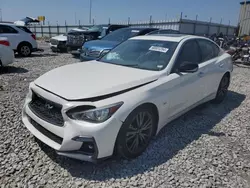 Salvage cars for sale from Copart Cahokia Heights, IL: 2020 Infiniti Q50 Pure