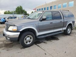 Salvage cars for sale at Littleton, CO auction: 2003 Ford F150 Supercrew