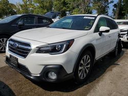 Salvage cars for sale at Bridgeton, MO auction: 2018 Subaru Outback Touring