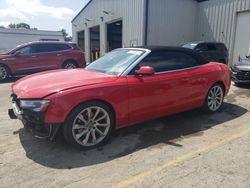 Salvage cars for sale at Rogersville, MO auction: 2014 Audi A5 Premium Plus