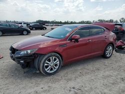 Salvage cars for sale at Houston, TX auction: 2013 KIA Optima EX