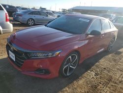 Honda salvage cars for sale: 2022 Honda Accord Sport