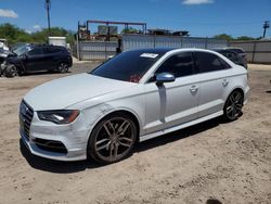 Salvage cars for sale at Kapolei, HI auction: 2015 Audi S3 Premium Plus