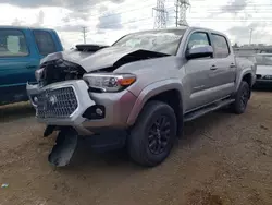 Salvage cars for sale at Elgin, IL auction: 2019 Toyota Tacoma Double Cab