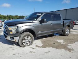 Ford salvage cars for sale: 2016 Ford F150 Supercrew