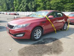 Salvage cars for sale at Glassboro, NJ auction: 2012 KIA Optima LX