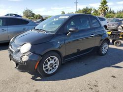 Salvage cars for sale at San Martin, CA auction: 2013 Fiat 500 POP