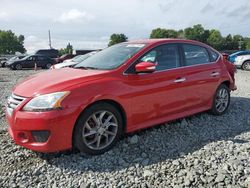 Nissan salvage cars for sale: 2015 Nissan Sentra S