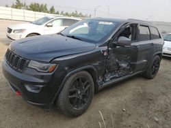 Salvage cars for sale at Nisku, AB auction: 2019 Jeep Grand Cherokee Trailhawk