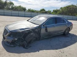 Salvage cars for sale at Corpus Christi, TX auction: 2015 Mercedes-Benz S 550