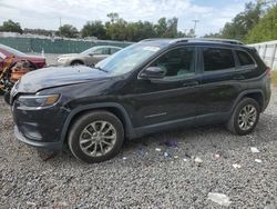 Jeep salvage cars for sale: 2019 Jeep Cherokee Latitude Plus