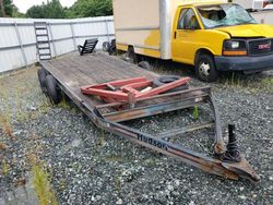 Salvage cars for sale from Copart Mebane, NC: 2001 Trail King 15 FT Flat