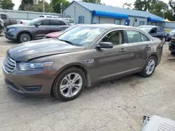 Salvage cars for sale at Wichita, KS auction: 2015 Ford Taurus SEL