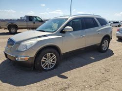 Salvage cars for sale at Amarillo, TX auction: 2009 Buick Enclave CX