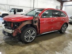 Salvage cars for sale at Avon, MN auction: 2020 Acura MDX Technology