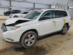 Toyota salvage cars for sale: 2012 Toyota Highlander Limited