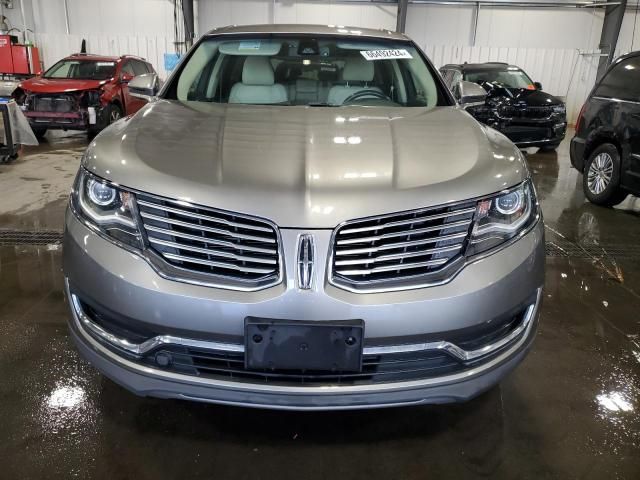 2016 Lincoln MKX Select