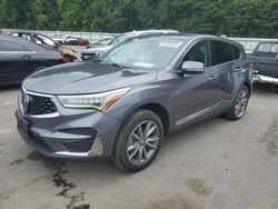 Salvage cars for sale at Glassboro, NJ auction: 2020 Acura RDX Technology