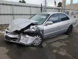 Salvage cars for sale from Copart Littleton, CO: 2001 Honda Accord LX