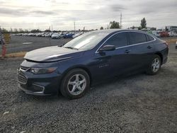 Chevrolet salvage cars for sale: 2017 Chevrolet Malibu LS