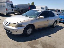 Salvage cars for sale at Hayward, CA auction: 2001 Honda Accord LX