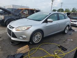 Salvage cars for sale at Chicago Heights, IL auction: 2012 Ford Focus SEL