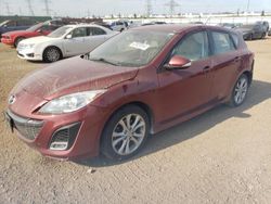 Salvage cars for sale from Copart Elgin, IL: 2010 Mazda 3 S