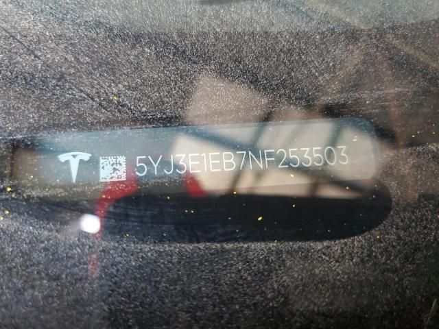 2022 Tesla Model 3