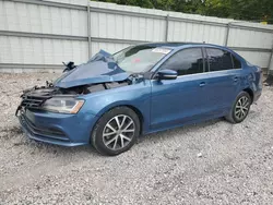 Volkswagen salvage cars for sale: 2017 Volkswagen Jetta SE