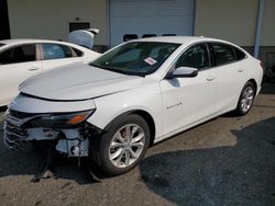 Salvage vehicles for parts for sale at auction: 2022 Chevrolet Malibu LT